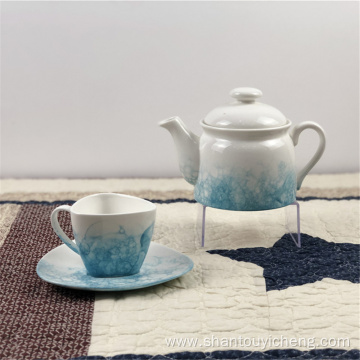 Ceramic tea sets tableware tea pot and cups